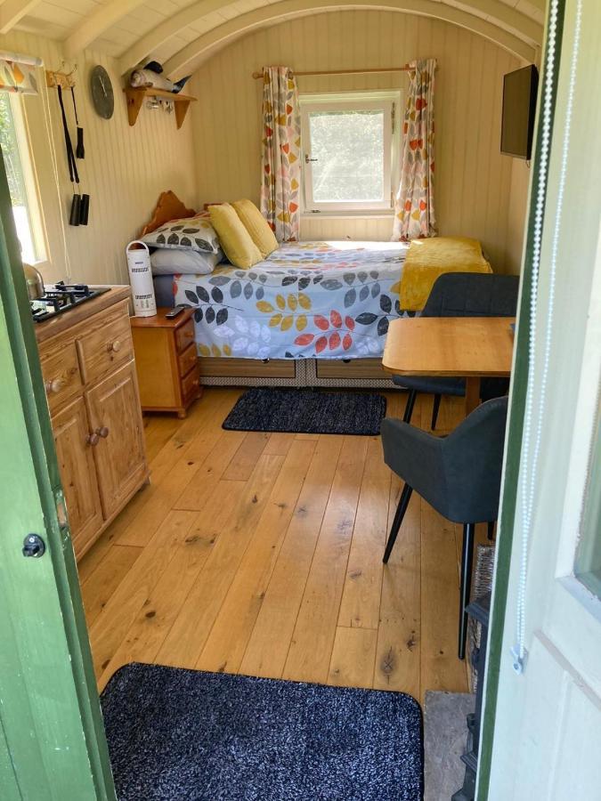 Charming Tranquil Shepherds Hut With Lakeside Balcony 'Roach' Uckfield Ngoại thất bức ảnh
